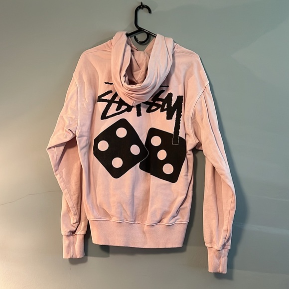 Stussy pink dice hoodie. - Picture 4 of 4